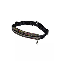 Insulin pump belt pouch for children in light colors with adjustable elastic belt and zipper pouch