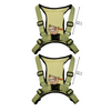 Insulin pump harness for kids with sloth design, Dia-Harness Day Time, size S and M.