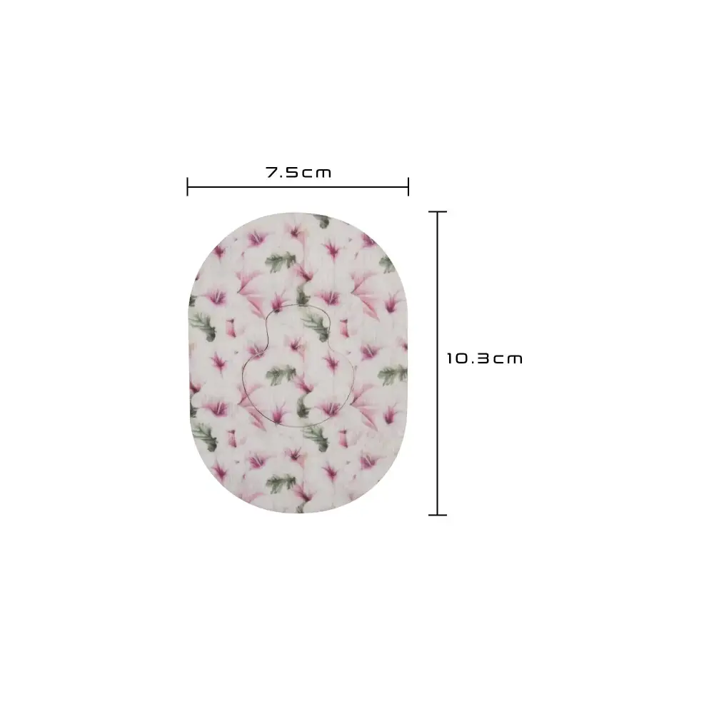 Cerotto adesivo per Medtronic Guardian, serie Spring, dimensioni 7,5 x 10,3 cm