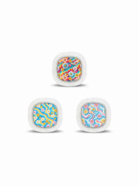 Medtronic Simplera Stickers Summer Edition with vibrant tropical designs.