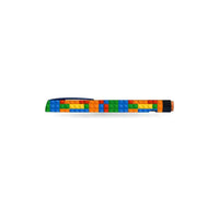 Colorful Lego block patterned NovoRapid Flexpen insulin pen sticker for kids