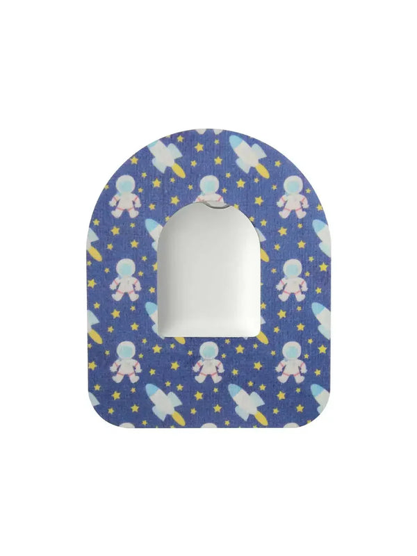 Cerotto adesivo per Pod Omnipod, fantasia Astronaut