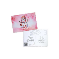 Elegant Christmas Postcard - Kaio-Cards