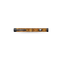 Novopen Echo insulin pen with Christmas-themed stickers featuring gingerbread designs.