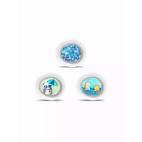 Dexcom G7 Stickers - Summer Edition with vibrant beach and ocean motifs, 3 unique designs.