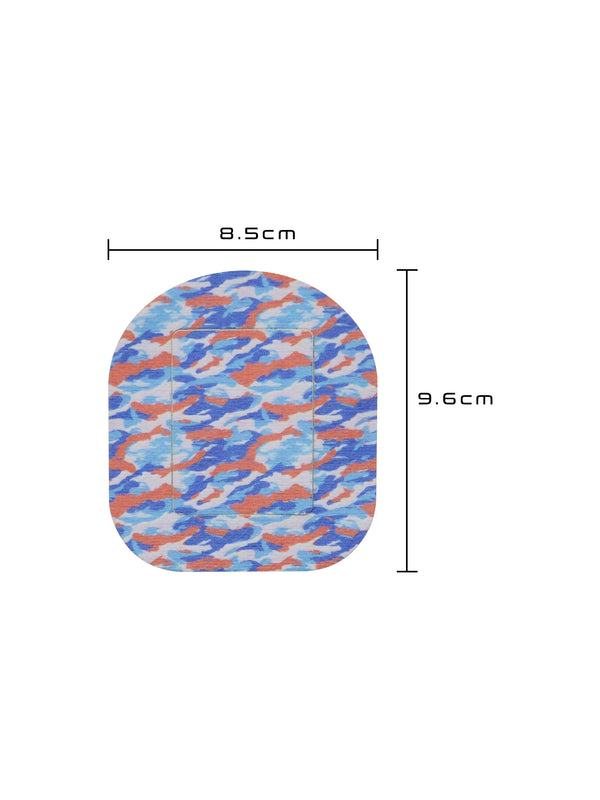 Tandem Mobi patch dimensions of 8.5 cm wide and 9.6 cm high