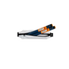 Insulin pen and diabetes supply holder pouch with zipper and stretchable fabric carrying two insulin pens