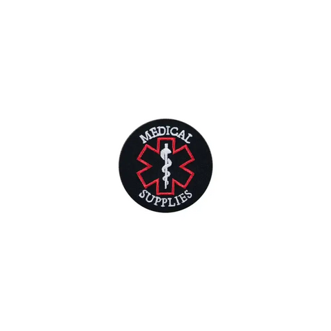 Diabetes Medical Supply - Embroidered Iron-On Patches