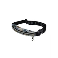insulin pump belt pouch for children in light colors with zipper and adjustable elastic strap