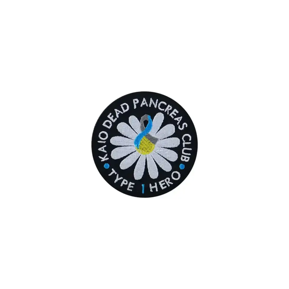 Embroidered Iron-On Patches - Dead Pancreas Club