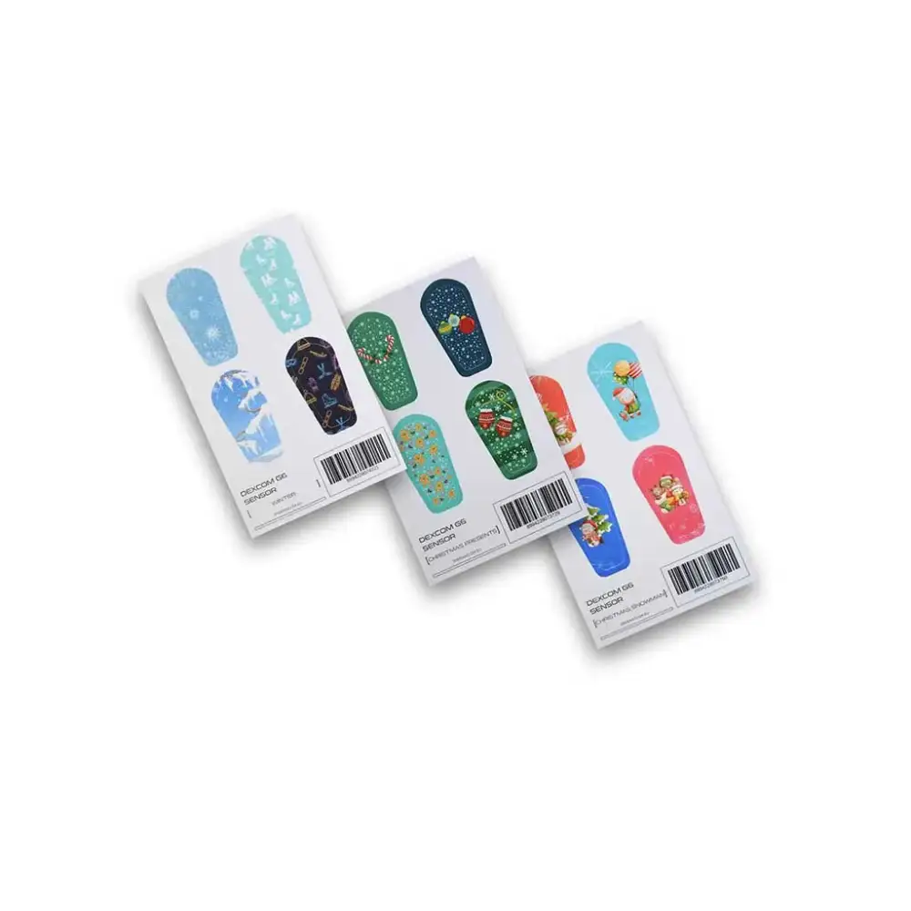 Dexcom G6 Transmitter Stickers – Winter