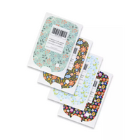 Freestyle Libre Reader stickers in floral spring designs, easy to apply and water-resistant.