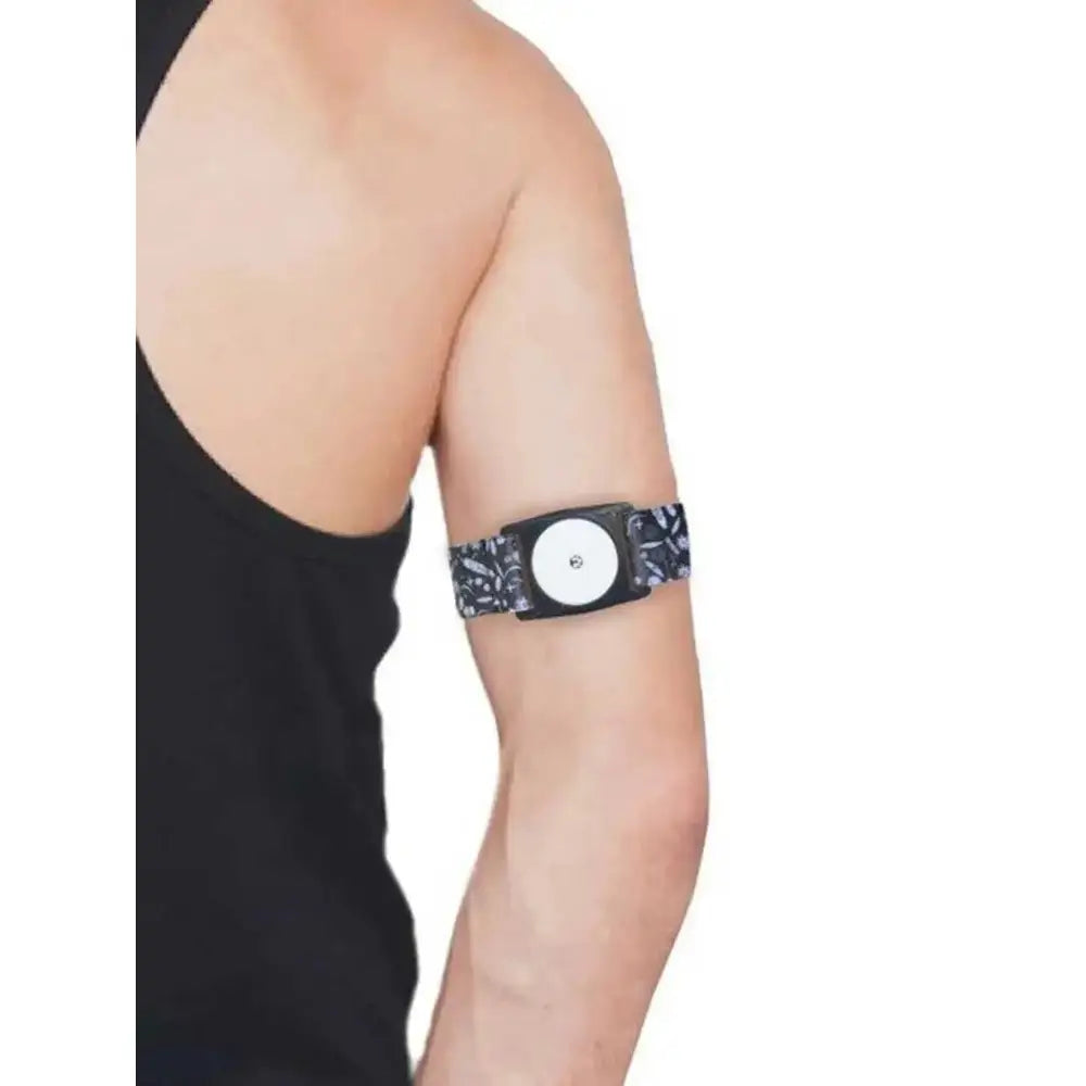 Freestyle Libre Armband in tin box with stickers - Dark