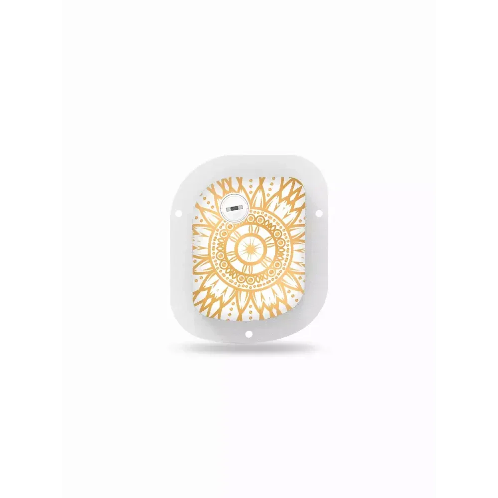 GlucoMen Day Insulin Pump Stickers - Golden Mandala