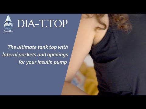 Canotta per bambini con microinfusore, Dia-T.Top Kids