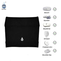 Narrow Diabetic Sensor Armband - Dia-Band, breathable, secure for glucose sensors and insulin pumps.