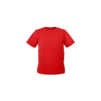 Red children's t-shirt with side pockets for insulin pumps, Dia-T Kids.