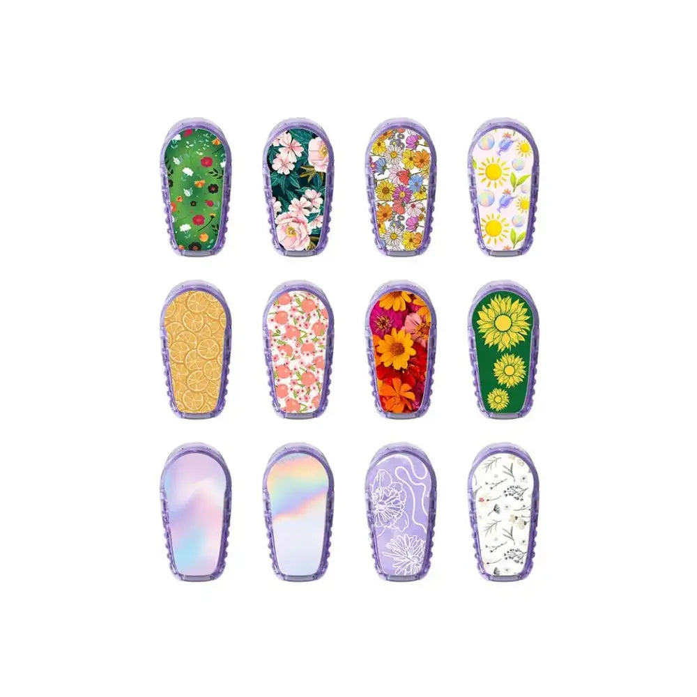 Dexcom G6 Stickers in Reusable Tin Can - Female Series
