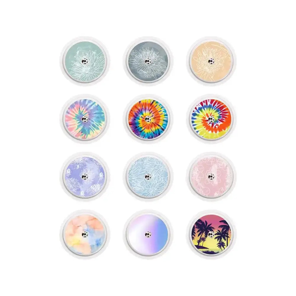 Freestyle Libre 2 Stickers in Reusable Tin Can - Neutral