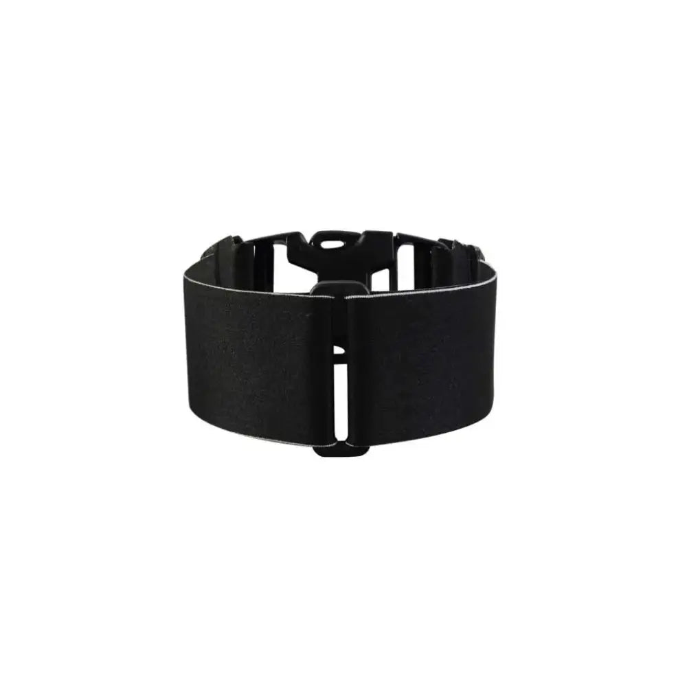 Insulin pump leg band for discreet wear under dresses and skirts.